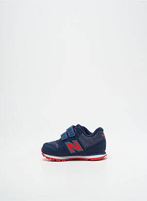 Bėgimo bateliai šnervių uždarymas apvalus mygtukas mėlyna NEW BALANCE berniukas