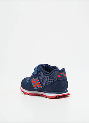 Bėgimo bateliai šnervių uždarymas apvalus mygtukas mėlyna NEW BALANCE berniukas
