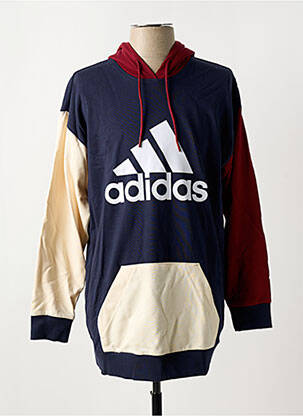 Kapišonas apvalus kaklas mėlyna ADIDAS moteris