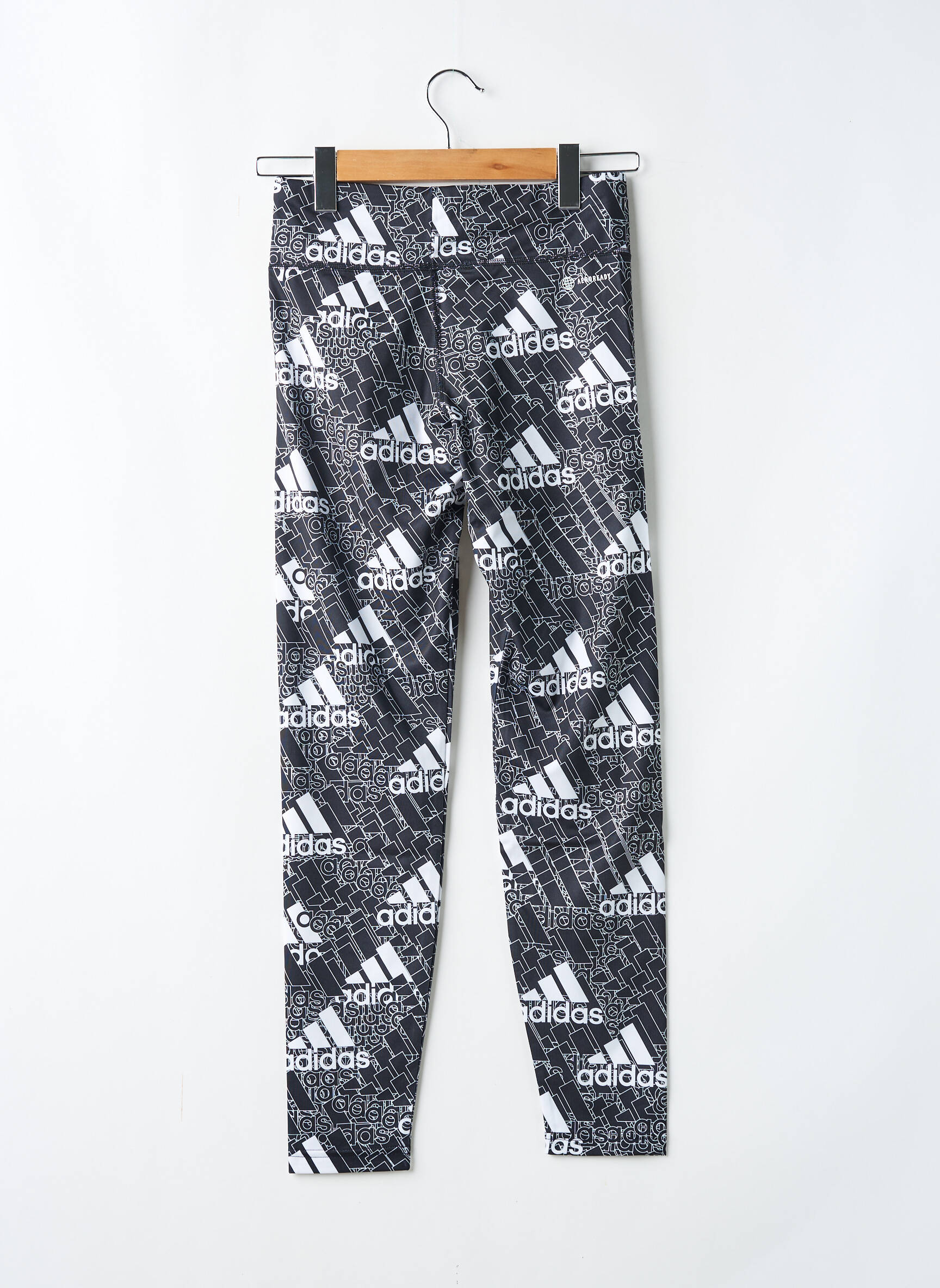Legingas juodas ADIDAS mergina