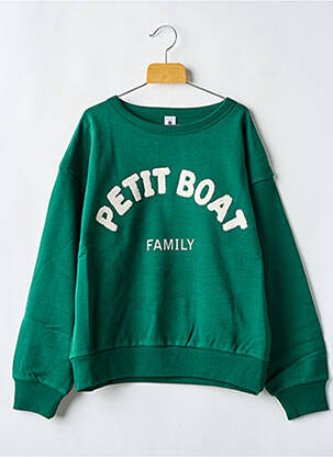 Mikroskopas apvalus kaklas žalias PETIT BATEAU berniukas