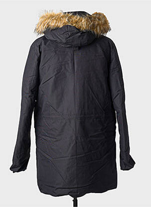 Pūkinė striukė aukšta apykaklė juodas ICEPEAK vyras