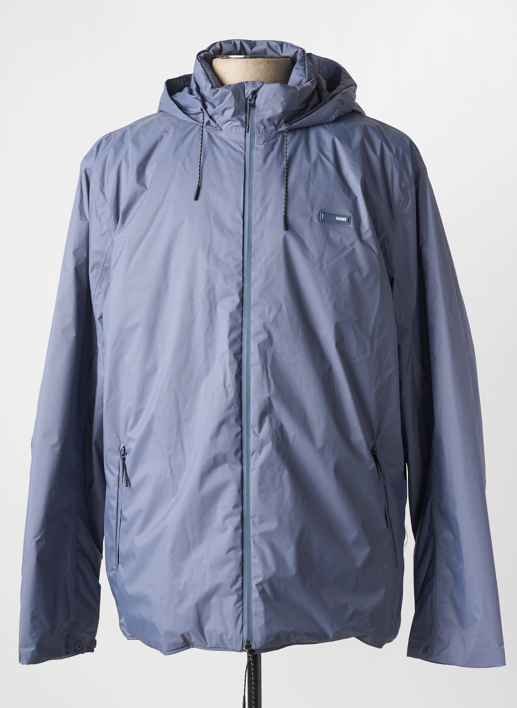 Parka aukšta apykaklė mėlyna RAINS vyras