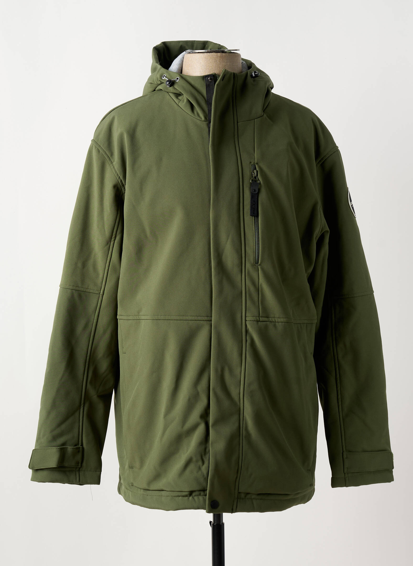 Parka kapišonas žalias ICEPEAK vyras