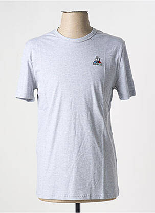 T-marškinys apvalus kaklas pilka LE COQ SPORTIF vyras