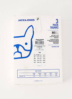Bokseris mėlyna JACK & JONES berniukas