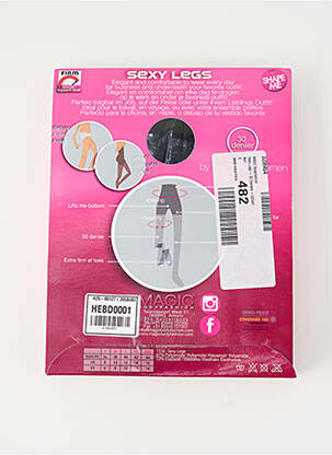 Kojinės juodas MAGIC BODY FASHION moteris