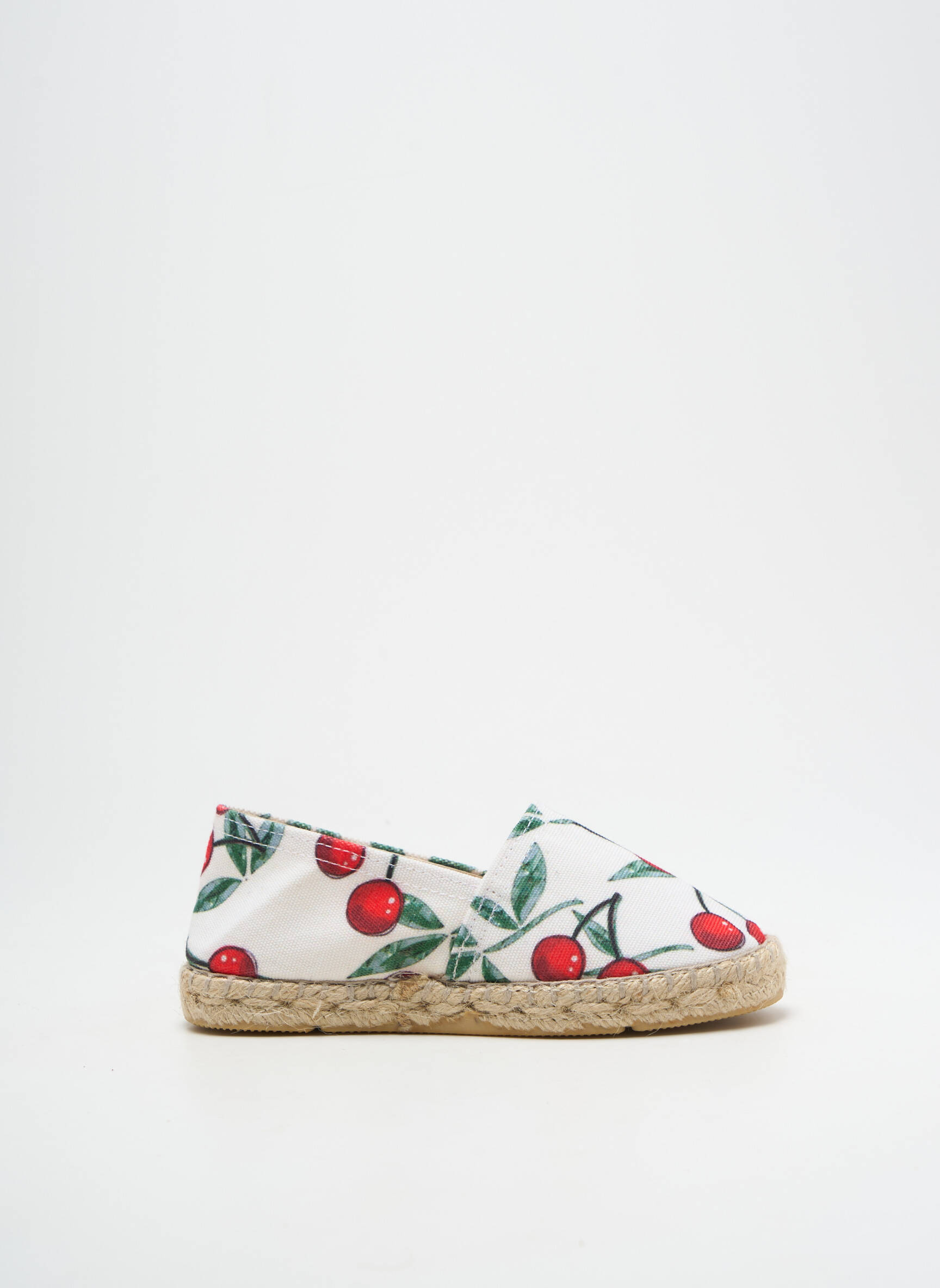 Espadrilės apvalus mygtukas apvalus mygtukas baltas LA MAISON DE L'ESPADRILLE mergina