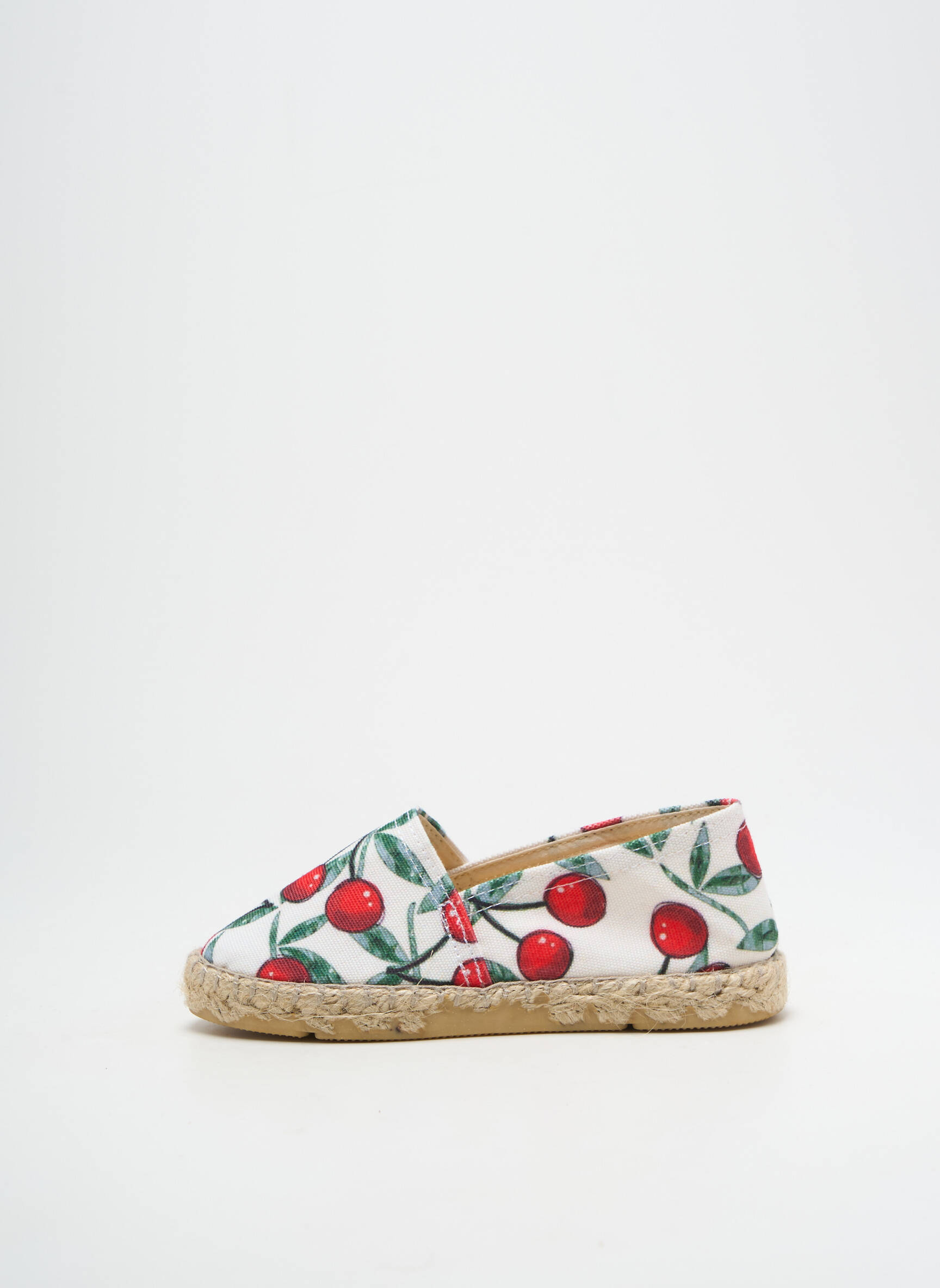 Espadrilės apvalus mygtukas apvalus mygtukas baltas LA MAISON DE L'ESPADRILLE mergina