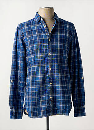Ilgomis rankovėmis marškinys mėlyna SCOTCH & SODA vyras