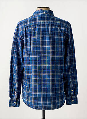Ilgomis rankovėmis marškinys mėlyna SCOTCH & SODA vyras