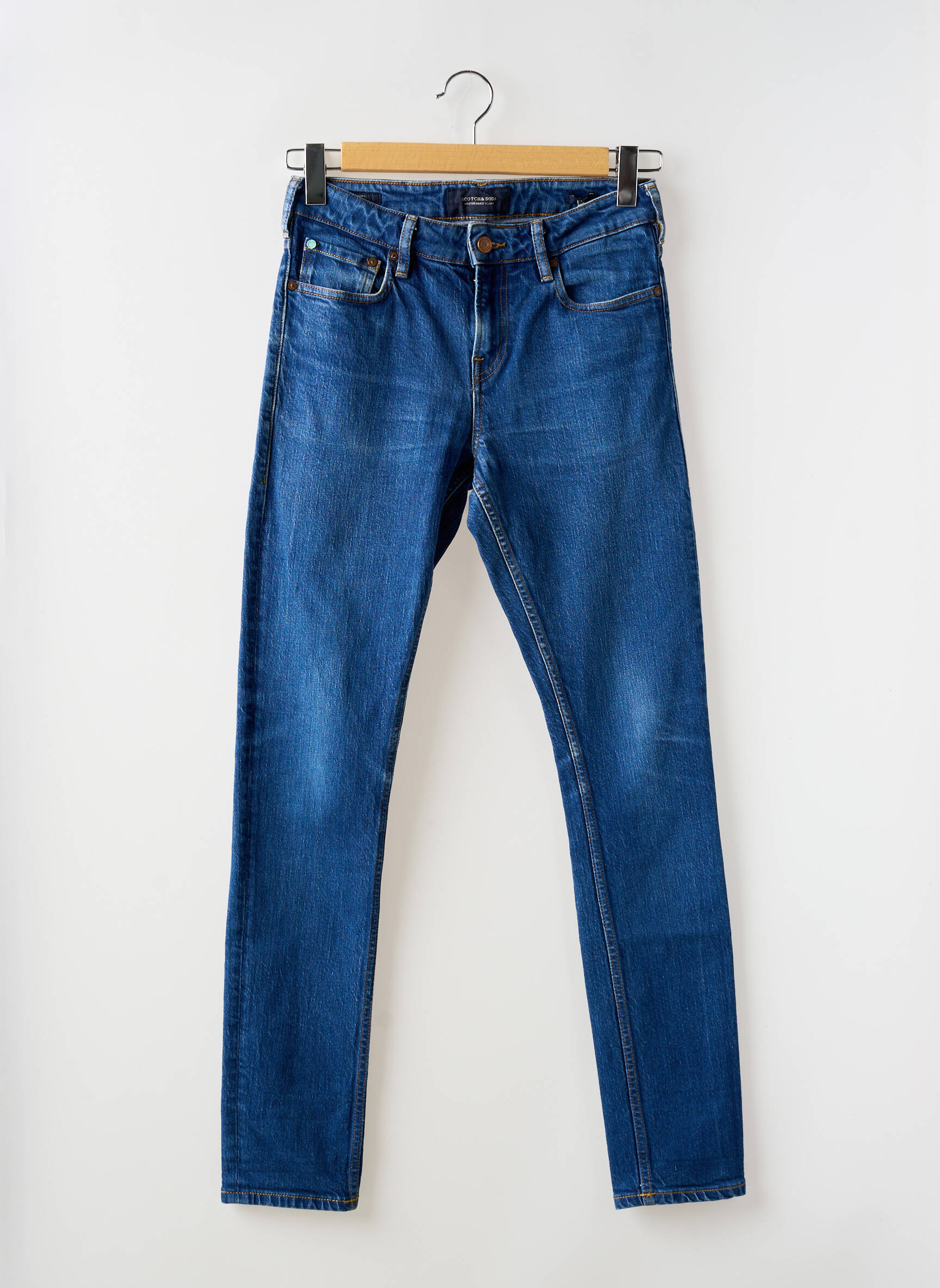Lieknos džinsai mėlyna SCOTCH & SODA vyras