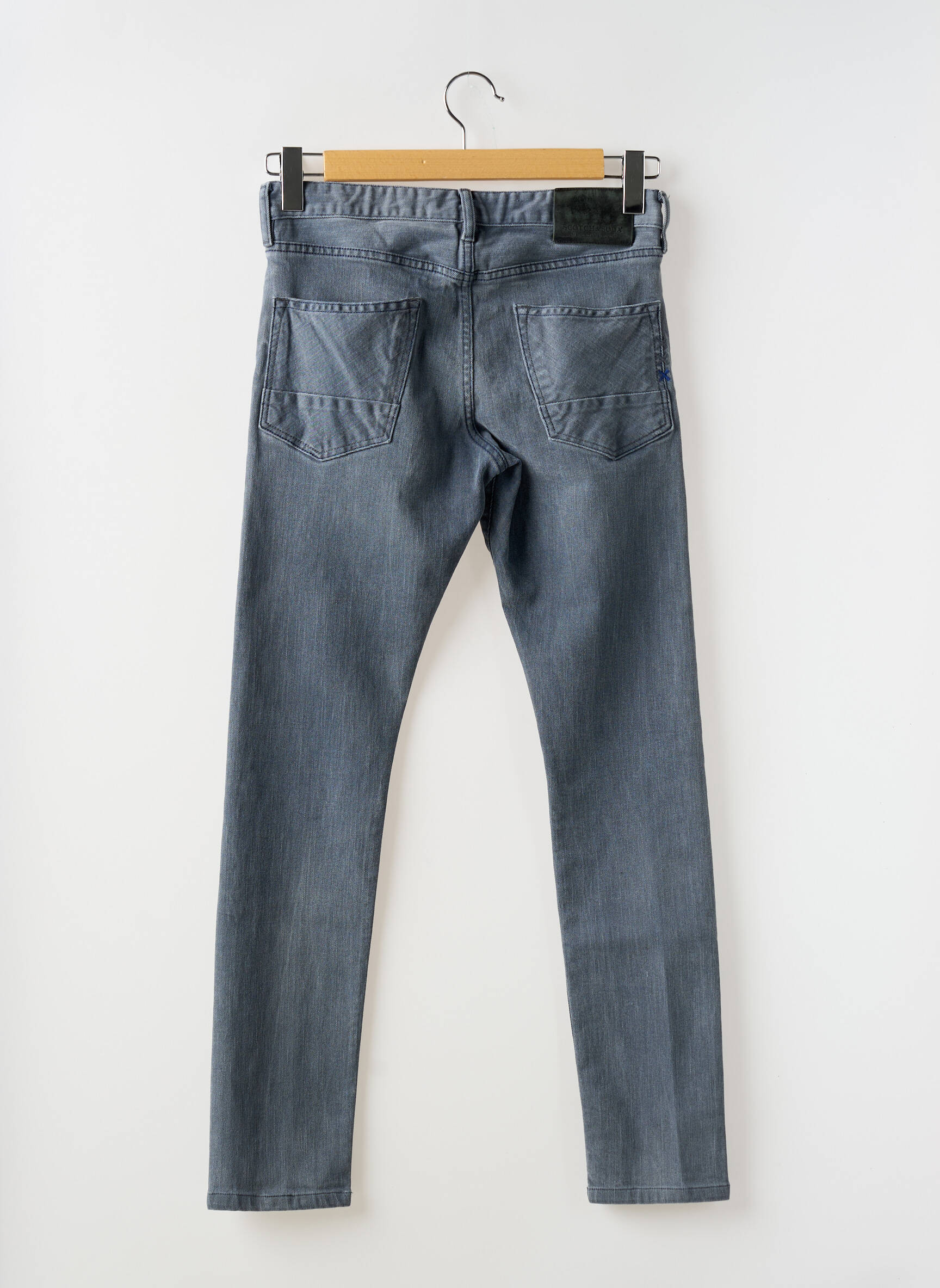 Lieknos džinsai pilka SCOTCH & SODA vyras