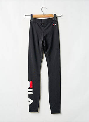Legingas jersey audinys normala dydis juodas FILA moteris