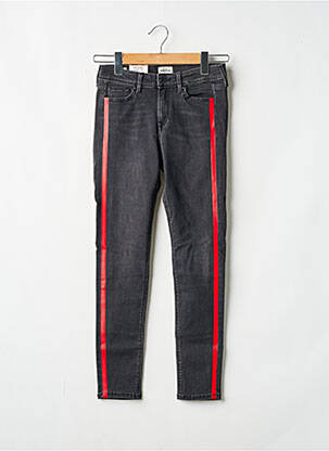 Lieknos džinsai kišenės juodas PEPE JEANS mergina