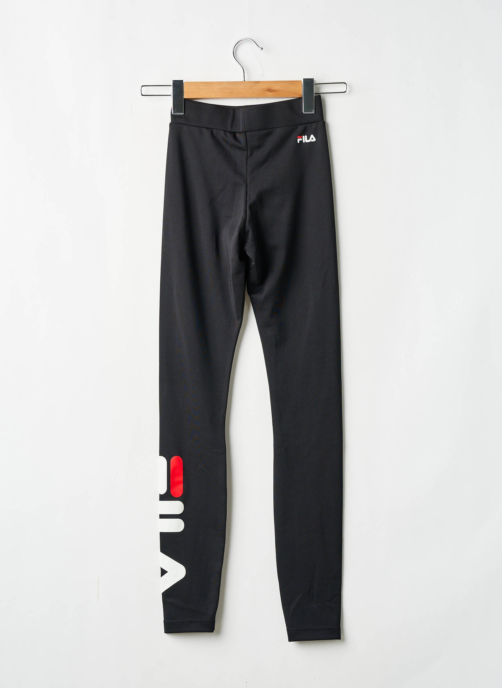 Legingas jersey audinys normala dydis juodas FILA moteris