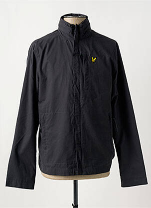 Kasdienis švarkas tiesi kirpimas juodas LYLE & SCOTT vyras