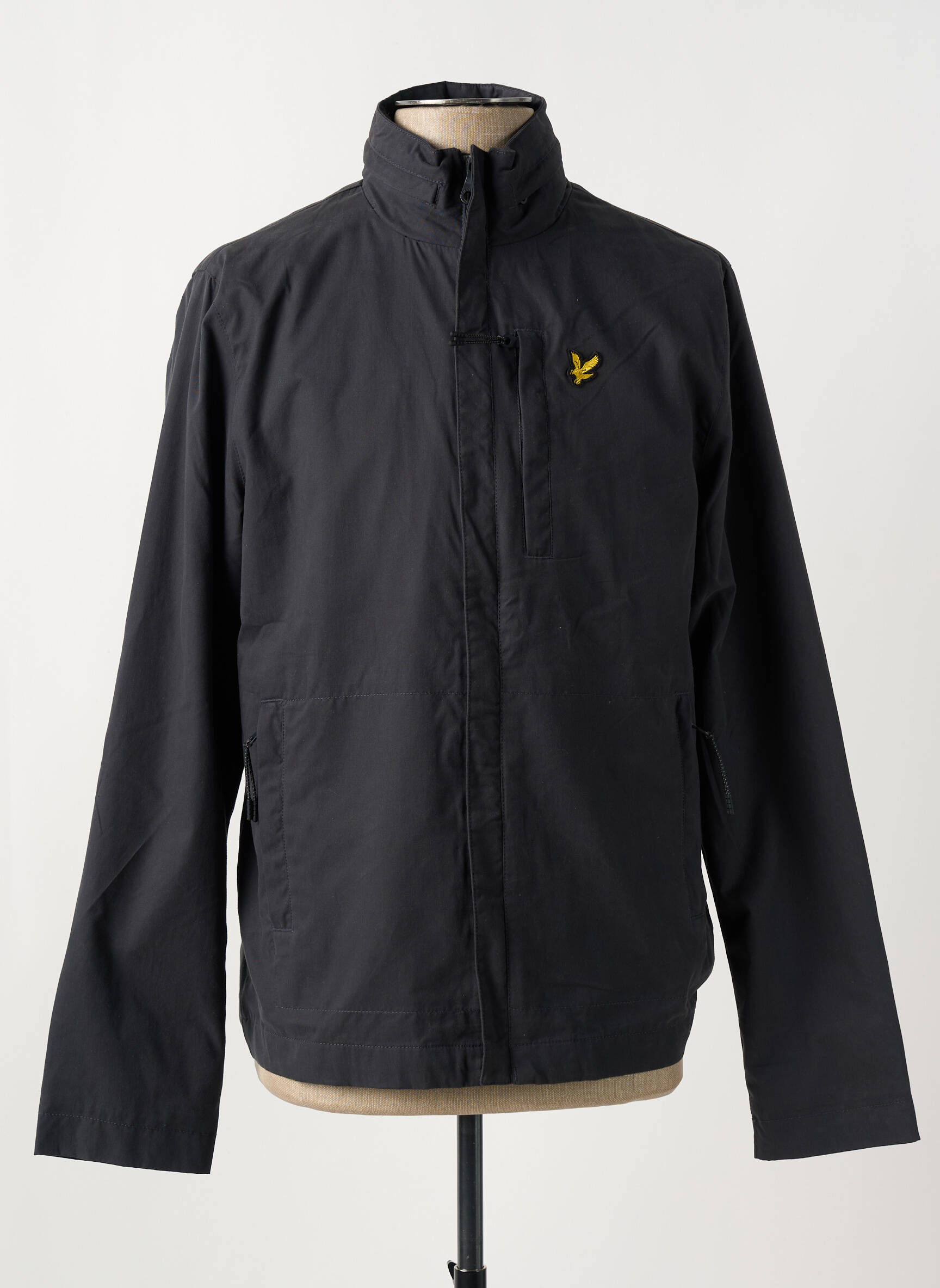 Kasdienis švarkas tiesi kirpimas juodas LYLE & SCOTT vyras