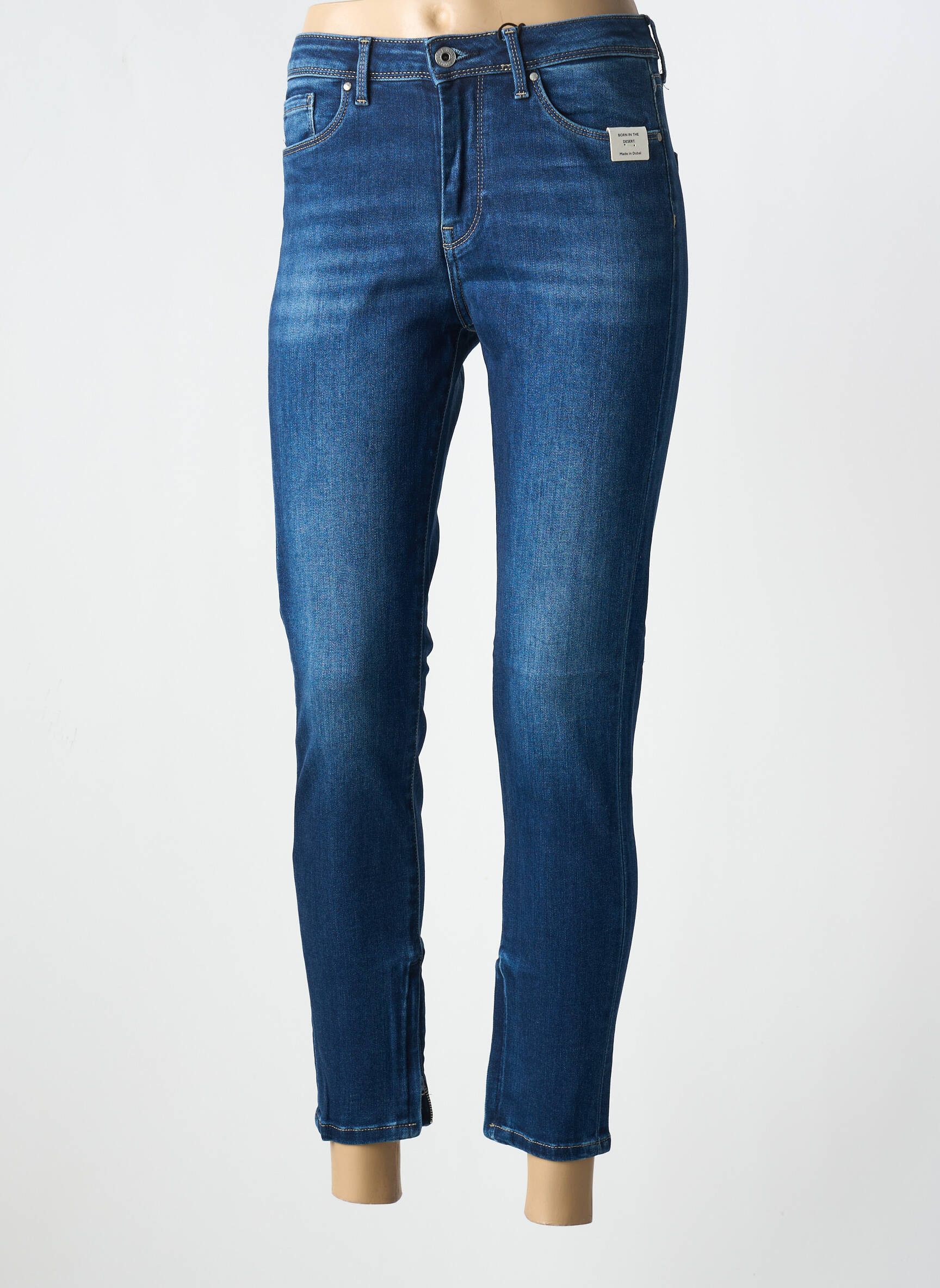 Lieknos džinsai normala dydis normala dydis mėlyna PEPE JEANS moteris