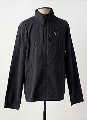 Vėjo nepraleidėjas kišenės su gobtuvu juodas LYLE & SCOTT vyras