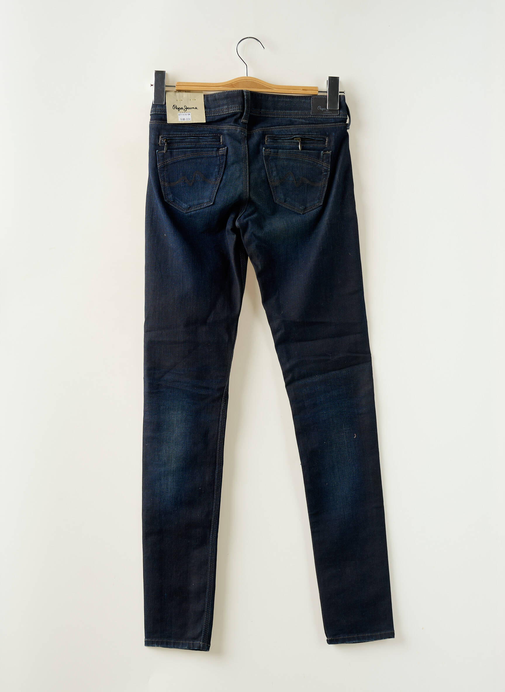Lieknos džinsai maža dydžio maža dydžio mėlyna PEPE JEANS moteris