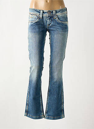 Bootcut džinsai kišenės mėlyna PEPE JEANS moteris