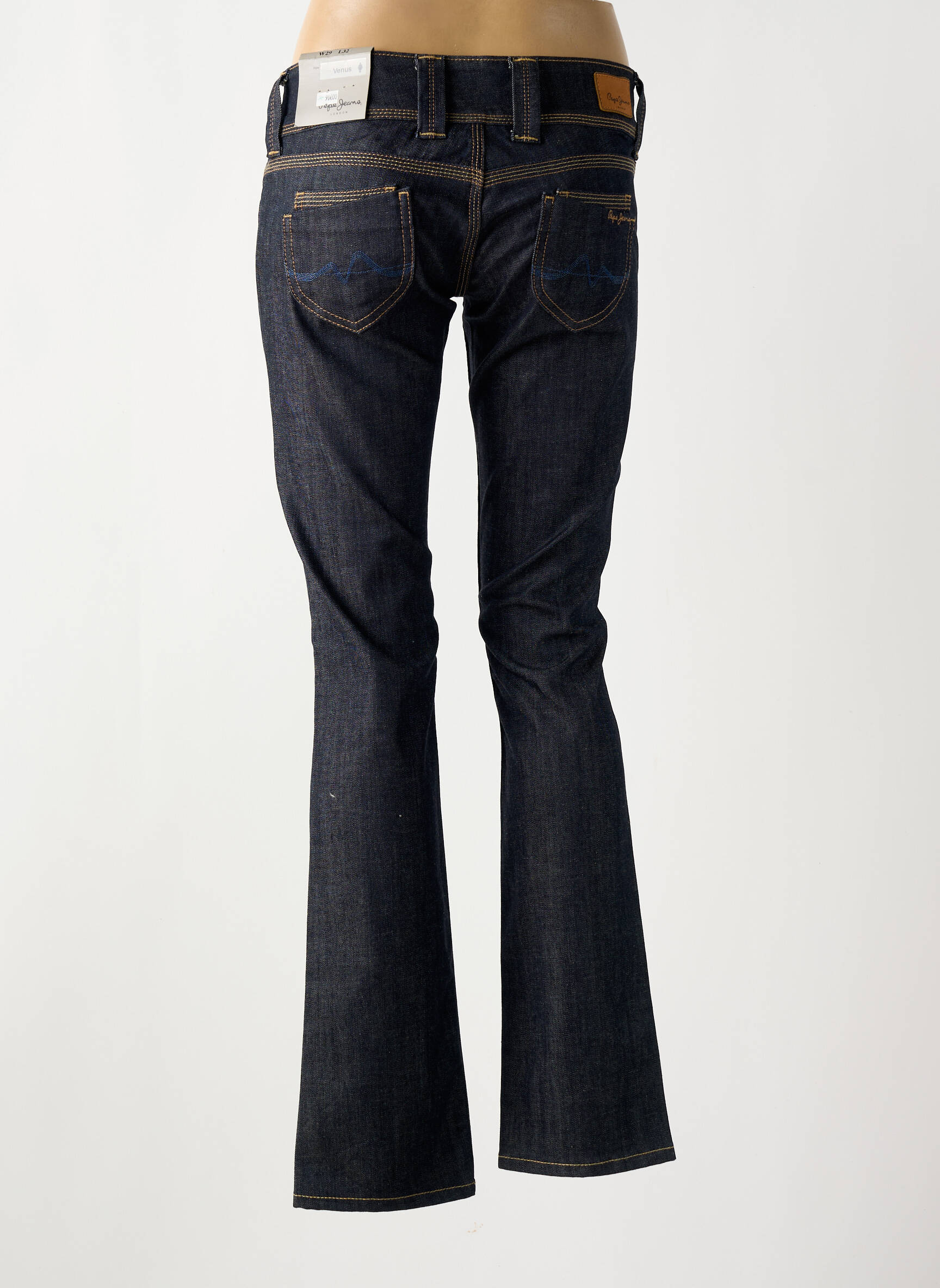 Lieknos džinsai kišenės pilka PEPE JEANS moteris