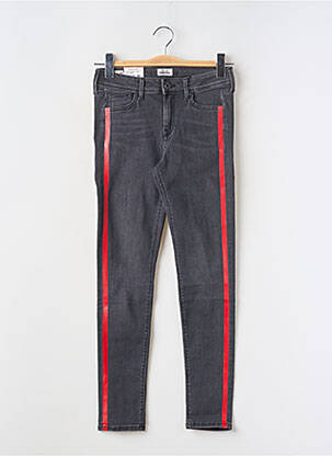 Lieknos džinsai kišenės pilka PEPE JEANS mergina