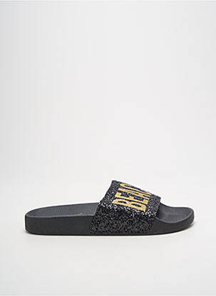 Mule/sabotai pado pėdos arkos plokščias kulnas iki 3 cm juodas THE WHITE BRAND moteris