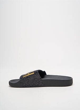 Mule/sabotai pado pėdos arkos plokščias kulnas iki 3 cm juodas THE WHITE BRAND moteris
