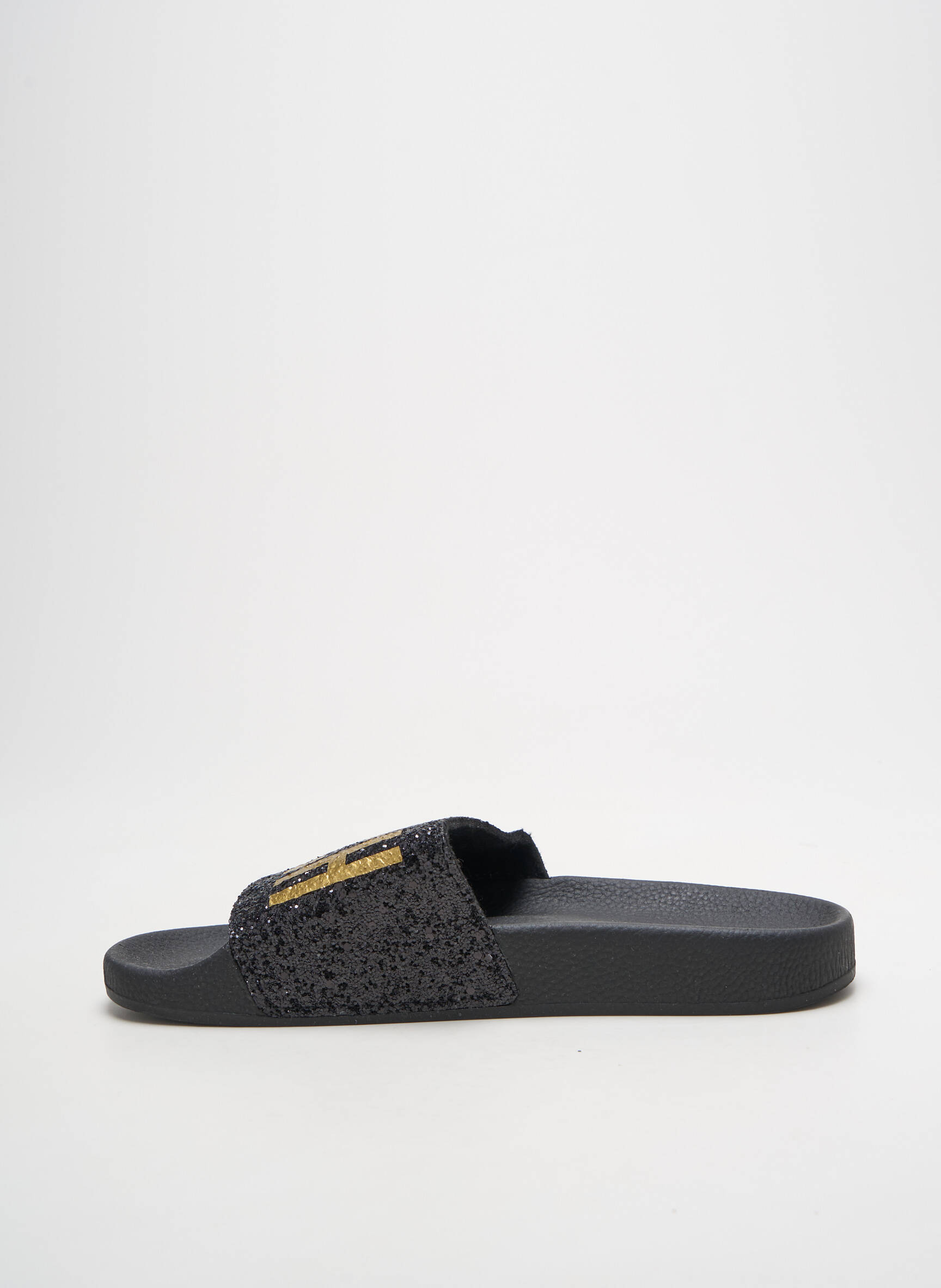 Mule/sabotai pado pėdos arkos plokščias kulnas iki 3 cm juodas THE WHITE BRAND moteris