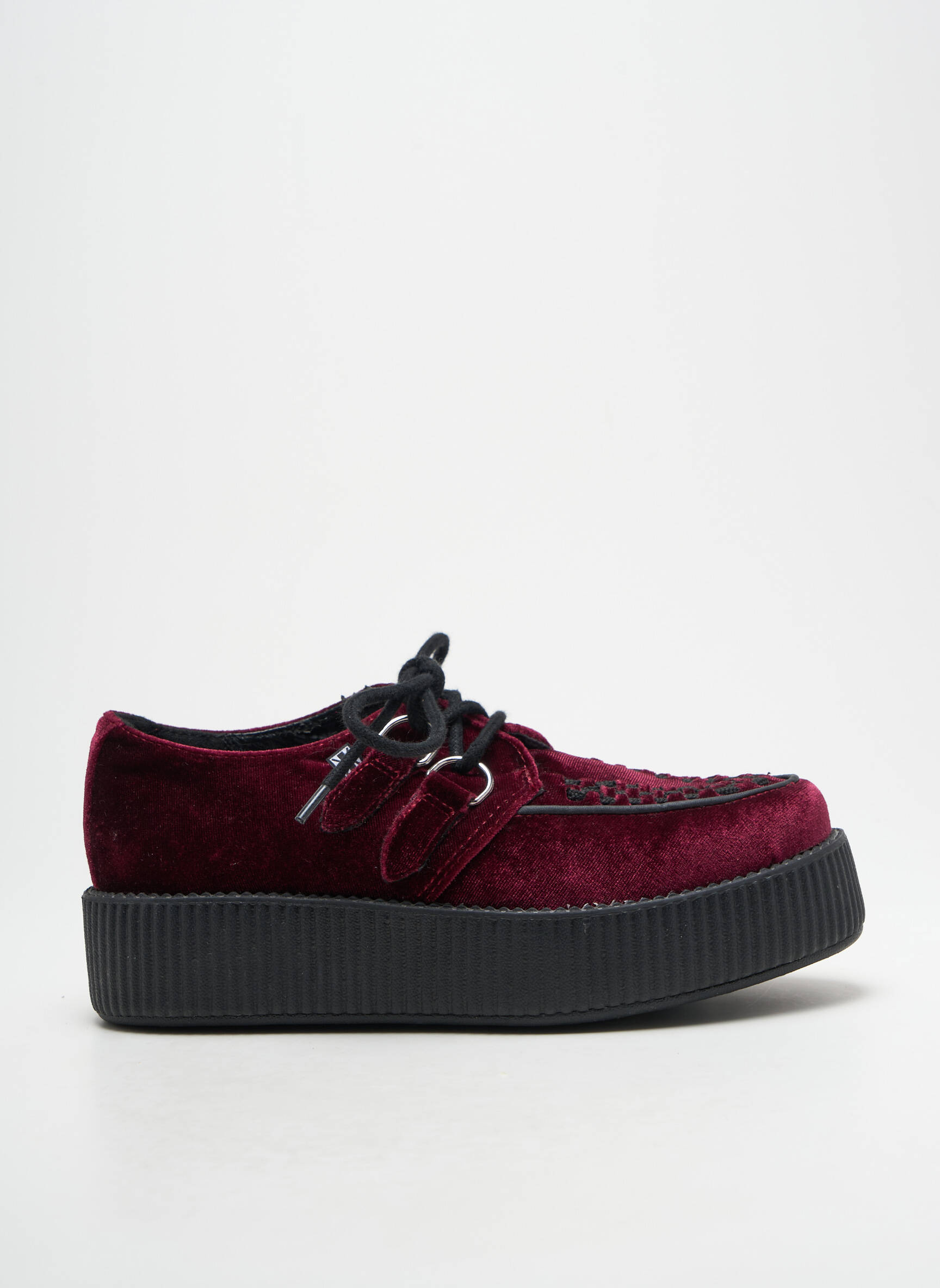 Derbiai apvalus mygtukas kulnas nuo 4 iki 6 cm violetinis T-U-K moteris
