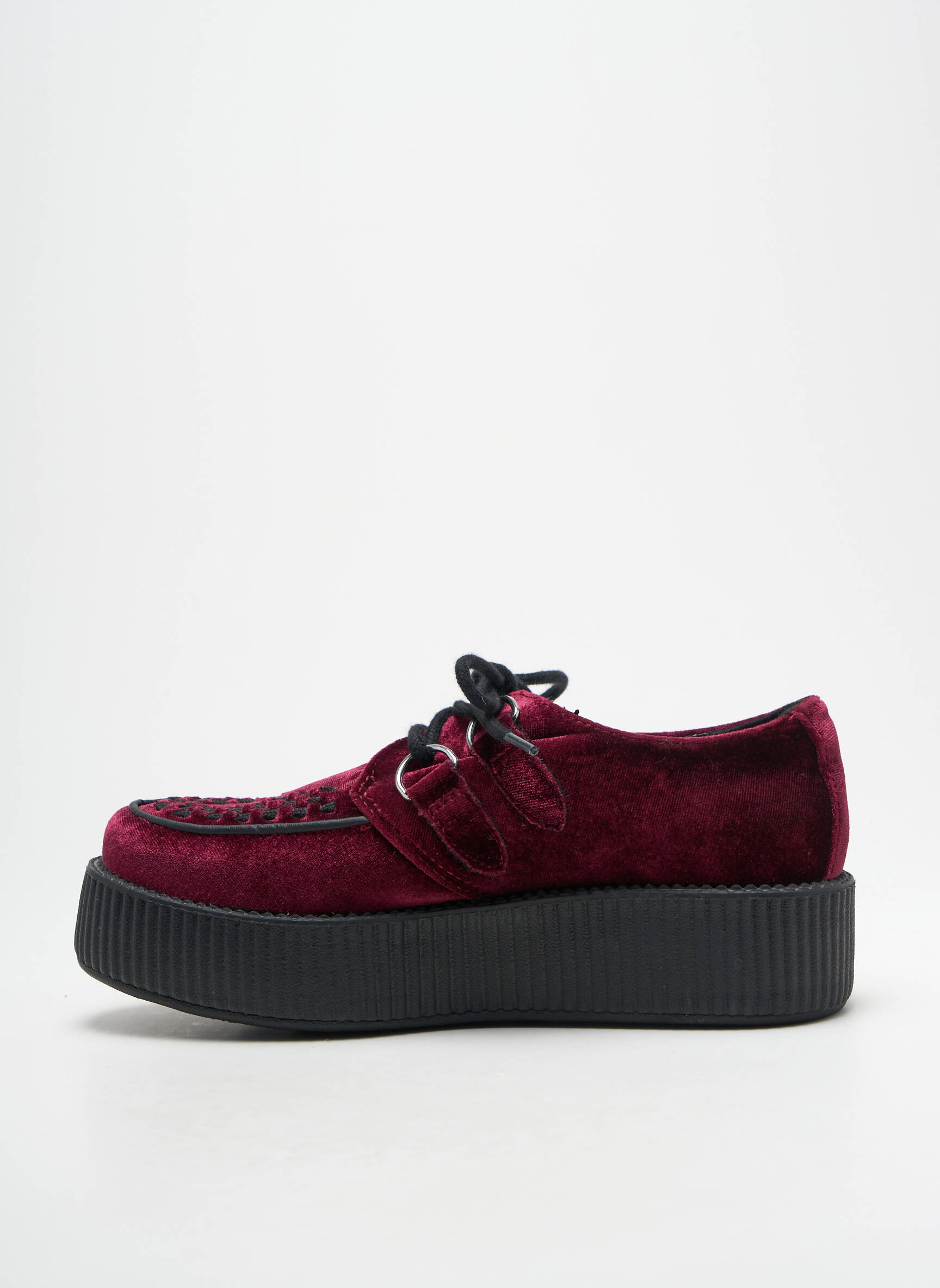Derbiai apvalus mygtukas kulnas nuo 4 iki 6 cm violetinis T-U-K moteris