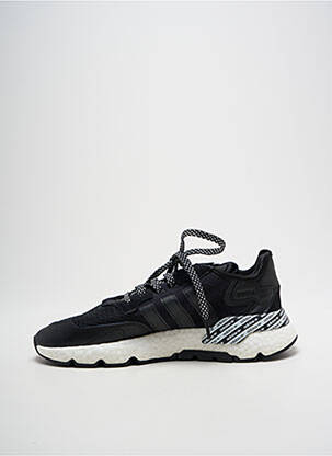 Bėgimo bateliai satino audinys apvalus mygtukas juodas ADIDAS unisexas