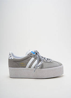 Bėgimo bateliai nubuko audinys kulnas nuo 4 iki 6 cm pilka ADIDAS moteris