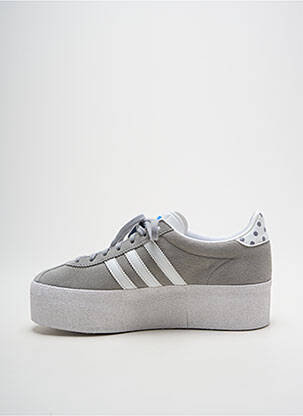 Bėgimo bateliai nubuko audinys kulnas nuo 4 iki 6 cm pilka ADIDAS moteris