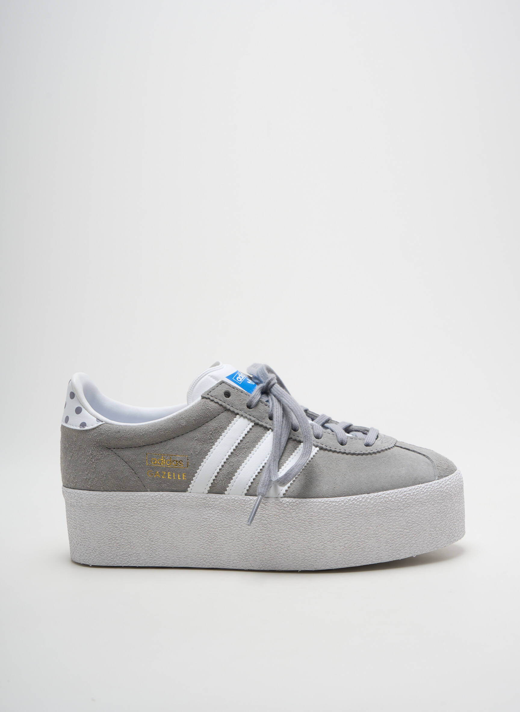Bėgimo bateliai nubuko audinys kulnas nuo 4 iki 6 cm pilka ADIDAS moteris