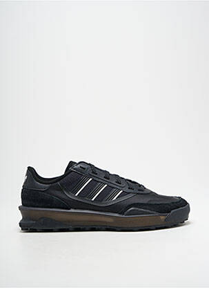 Bėgimo bateliai apvalus mygtukas apvalus mygtukas juodas ADIDAS vyras