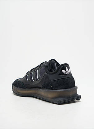 Bėgimo bateliai apvalus mygtukas apvalus mygtukas juodas ADIDAS vyras