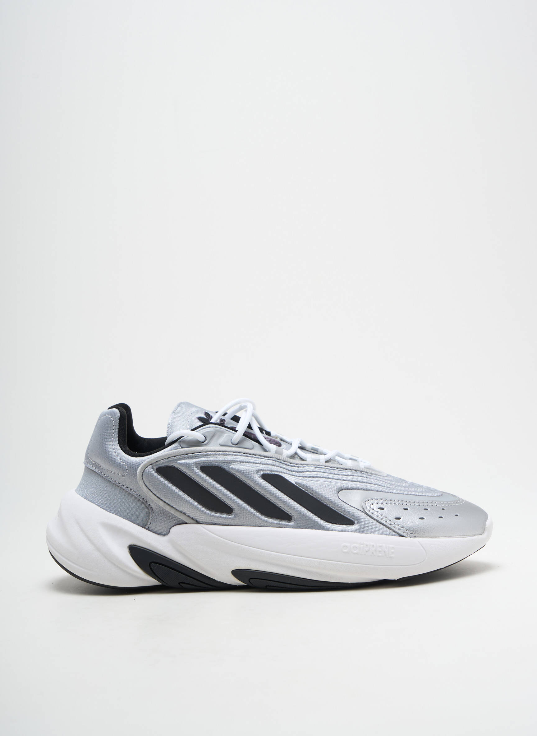 Bėgimo bateliai satino audinys kulnas nuo 4 iki 6 cm sidabrinė ADIDAS moteris