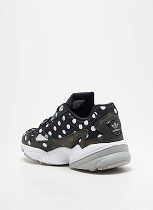 Bėgimo bateliai lygus medžiaga kulnas nuo 4 iki 6 cm juodas ADIDAS moteris