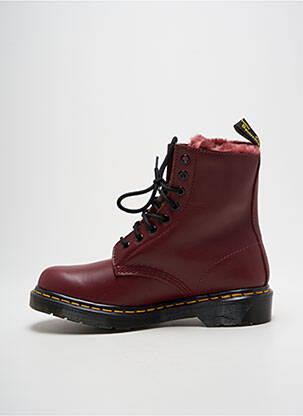 Batai/botai pamušalas plokščias kulnas iki 3 cm violetinis DR MARTENS moteris