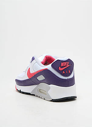 Bėgimo bateliai apvalus mygtukas plokščias kulnas iki 3 cm violetinis NIKE moteris