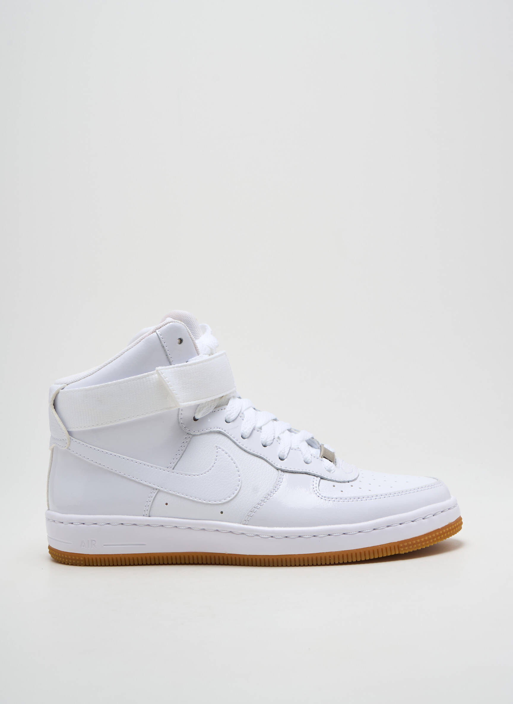 Bėgimo bateliai lygus medžiaga plokščias kulnas iki 3 cm baltas NIKE moteris