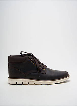 Batai/botai satino audinys apvalus mygtukas rudas TIMBERLAND vyras