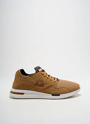 Bėgimo bateliai nubuko audinys apvalus mygtukas rudas LE COQ SPORTIF vyras