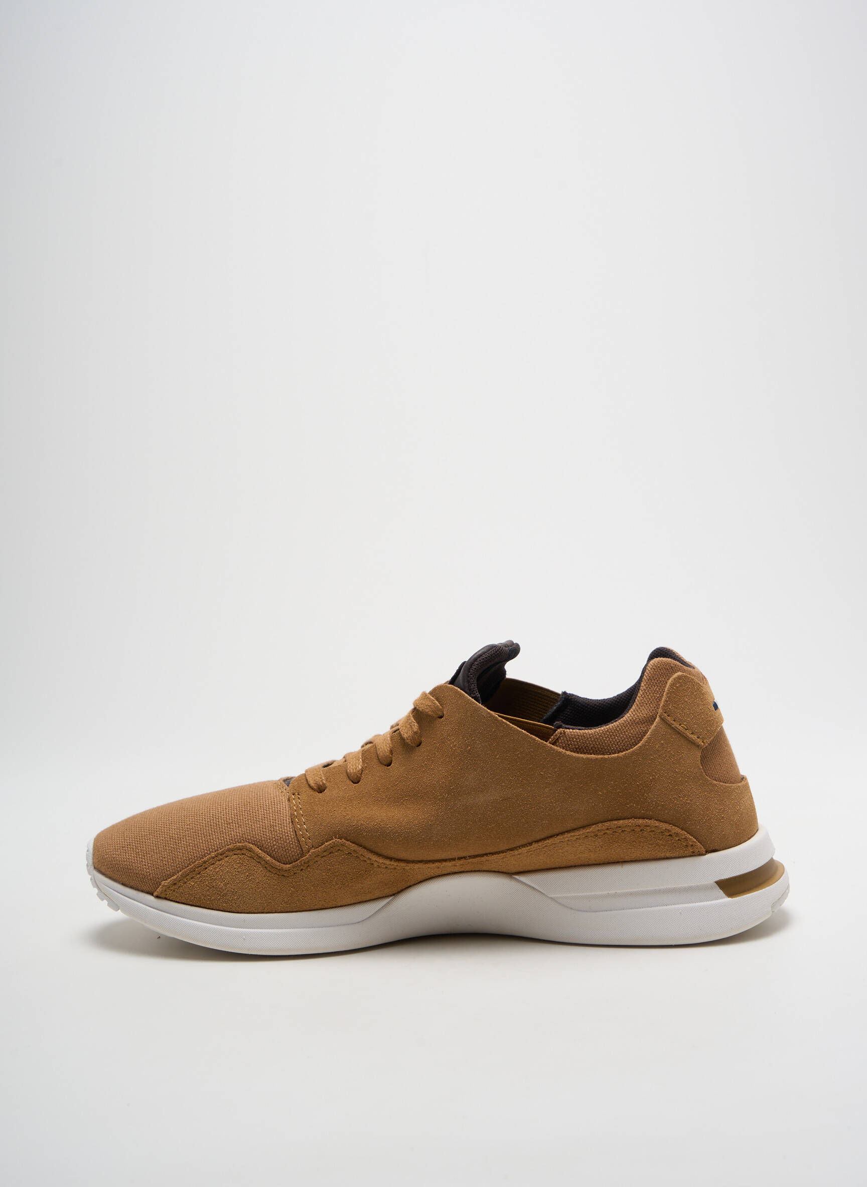 Bėgimo bateliai nubuko audinys apvalus mygtukas rudas LE COQ SPORTIF vyras