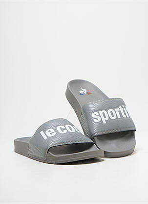 Mule/sabotai satino audinys atvira pabaiga pilka LE COQ SPORTIF vyras