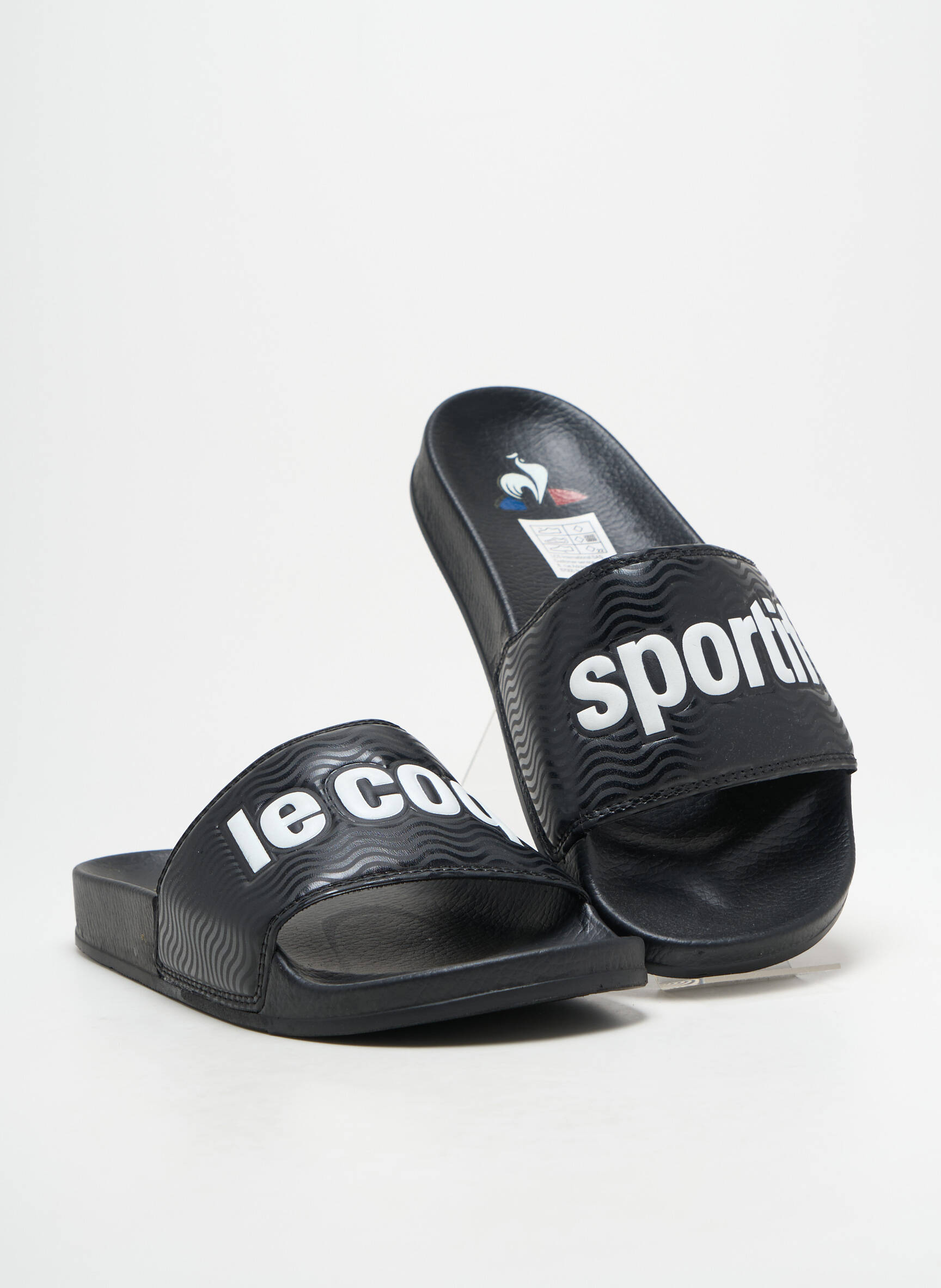 Mule/sabotai satino audinys atvira pabaiga juodas LE COQ SPORTIF vyras