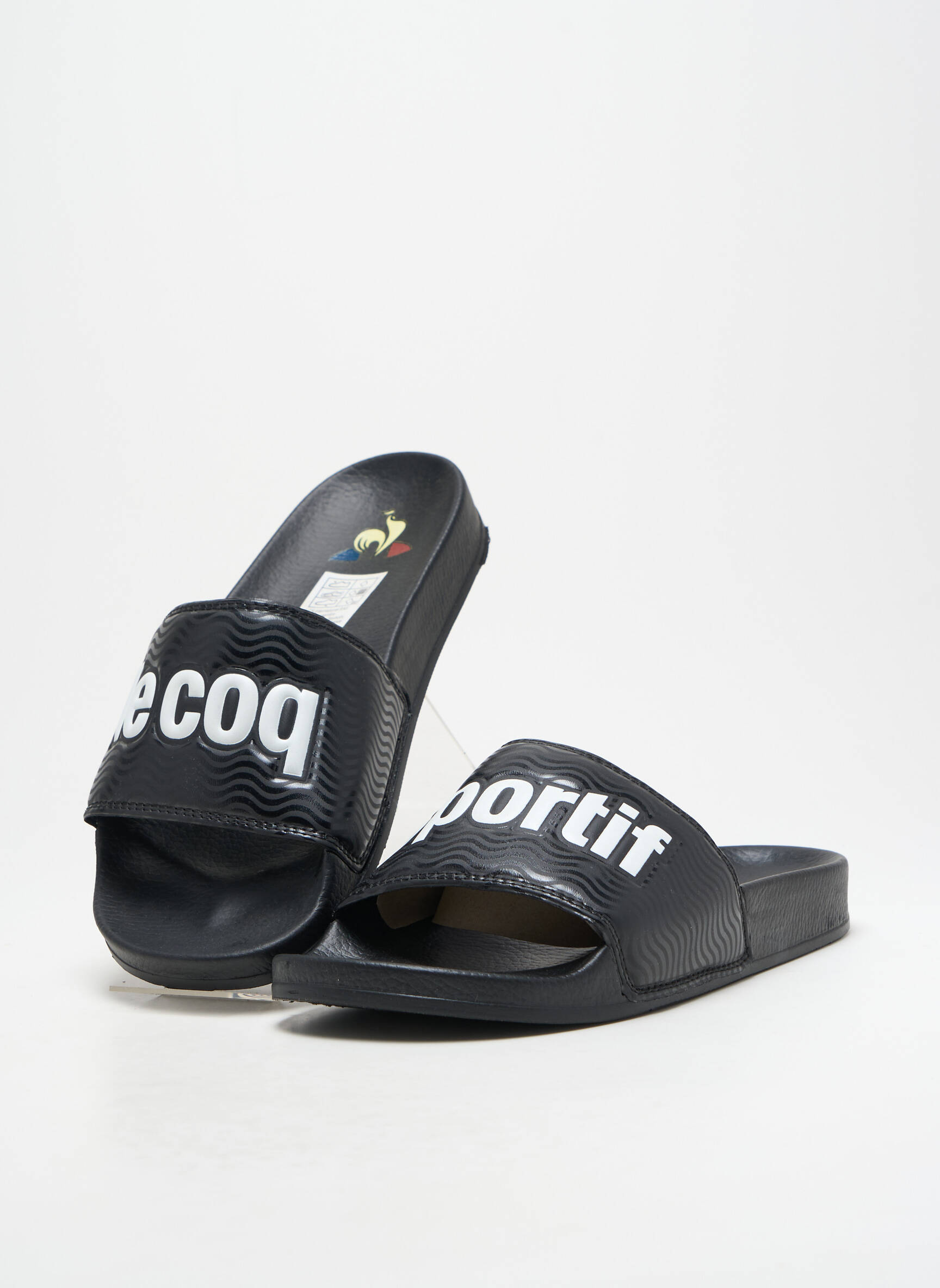 Mule/sabotai satino audinys atvira pabaiga juodas LE COQ SPORTIF vyras